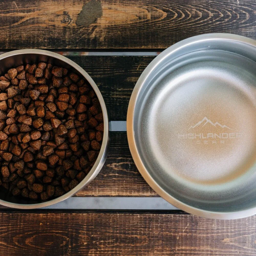 Insulated Stainless Steel Food Water Bowl